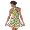 Cotton Racerback Dress - Mickey & Minnie Topiaries