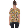 Cold Shoulder Tunic Top - Lion King Sketched