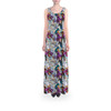 Flared Maxi Dress - Frozen Sketched