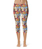 Sport Capri Leggings - Aladdin Sketched