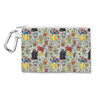 Canvas Zip Pouch - Snow White And The Seven Dwarfs Sketched