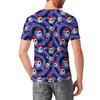 Men's Sport Mesh T-Shirt - Jack Skellington with Santa Hat