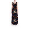 Flared Maxi Dress - Oogie with Lock, Shock, Barrel