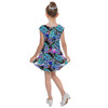 Girls Cap Sleeve Pleated Dress - Jack & Sally Sketched