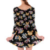 Longsleeve Skater Dress - Mickey & Minnie's Halloween Costumes