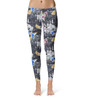 Sport Leggings - Watercolor Halloween Mickey & Minnie