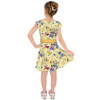 Girls Short Sleeve Skater Dress - Mickey & Friends Boo To You