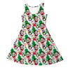 Girls Sleeveless Dress - Santa Minnie Mouse