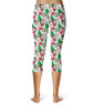 Sport Capri Leggings - Santa Minnie Mouse