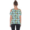 Cold Shoulder Tunic Top - Donald Duck & the Christmas Lights