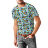 Men's Cotton Blend T-Shirt - Donald Duck & the Christmas Lights