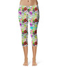 Sport Capri Leggings - Sketched Floral Star Wars