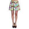 Skater Skirt - Sketched Floral Star Wars