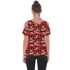 Cold Shoulder Tunic Top - A Cars Christmas