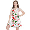 Girls Sleeveless Dress - Christmas Snacks 'n Ears