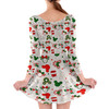 Longsleeve Skater Dress - Christmas Snacks 'n Ears