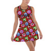 Cotton Racerback Dress - Funny Mouse Ornament Reflections