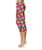 Sport Capri Leggings - Funny Mouse Ornament Reflections