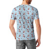Men's Sport Mesh T-Shirt - Mickey & Minnie Snowmen