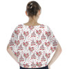 Batwing Chiffon Top - Valentine Disney Castle