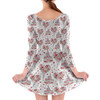 Longsleeve Skater Dress - Valentine Disney Castle