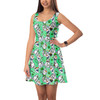 Sleeveless Flared Dress - Sketched Olaf St. Patrick's Day