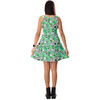 Sleeveless Flared Dress - Sketched Olaf St. Patrick's Day