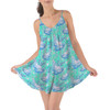 Beach Cover Up Dress - Neon Floral Baloo