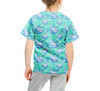 Youth Cotton Blend T-Shirt - Neon Floral Baloo