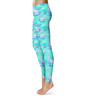 Sport Leggings - Neon Floral Baloo