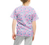 Youth Cotton Blend T-Shirt - Neon Floral Jellyfish