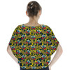 Batwing Chiffon Top - Superhero Stitch - Thor