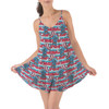 Beach Cover Up Dress - Superhero Stitch - Captain America