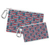 Canvas Zip Pouch - Superhero Stitch - Captain America