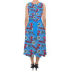 Belted Chiffon Midi Dress - Superhero Stitch - Spiderman