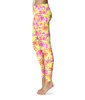 Sport Leggings - Neon Tropical Floral Mickey & Friends