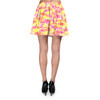 Skater Skirt - Neon Tropical Floral Mickey & Friends