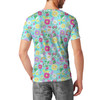 Men's Sport Mesh T-Shirt - Neon Spring Floral Mickey & Friends