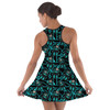 Cotton Racerback Dress - Tron