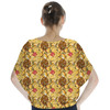 Batwing Chiffon Top - Sketched Pooh in the Honey Tree