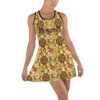 Cotton Racerback Dress - Sketched Pooh in the Honey Tree