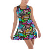 Cotton Racerback Dress - Neon Radiator Springs