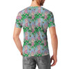 Men's Sport Mesh T-Shirt - Sketched Piglet and Butterflies
