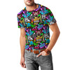 Men's Cotton Blend T-Shirt - Neon Radiator Springs