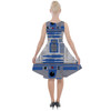 Skater Dress with Pockets - Little Blue Droid