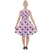 Skater Dress with Pockets - Watercolor Minnie Mouse In Pink