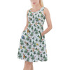 Skater Dress with Pockets - Christmas Disney Forest