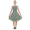 Skater Dress with Pockets - Many Faces of Donald Duck