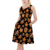 Skater Dress with Pockets - Superhero Gingerbread Cookies