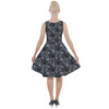 Skater Dress with Pockets - Superhero Stitch - Black Panther